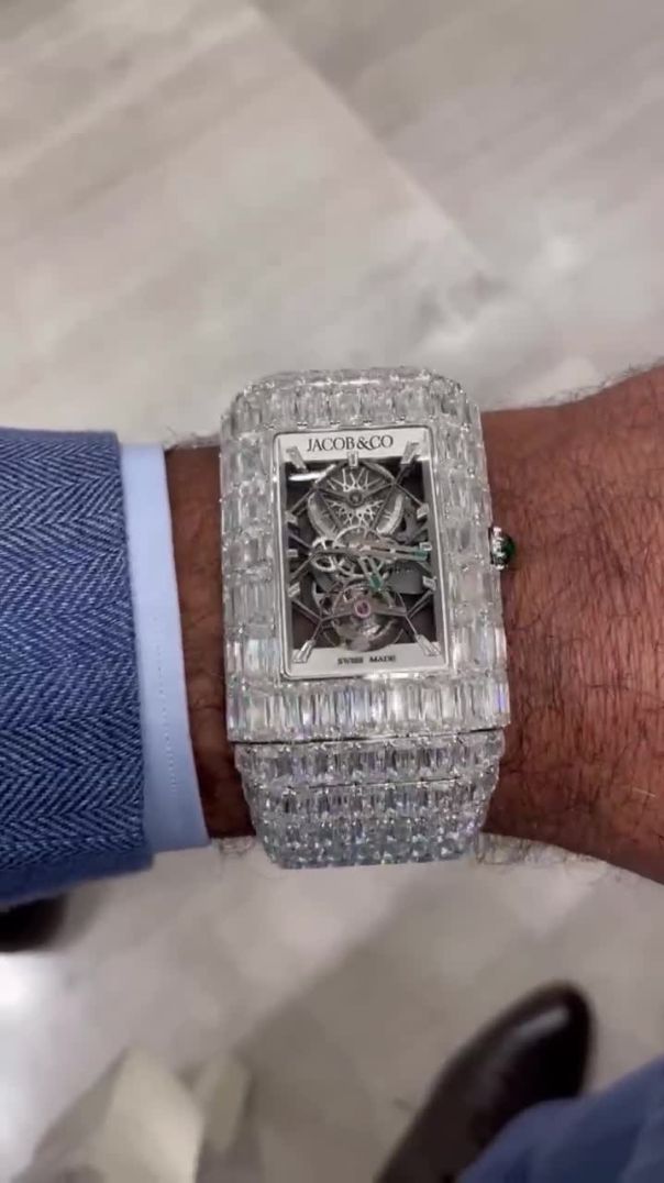Mayweather Shows Stephen A. Smith $18,000,000 Billionaire Watch